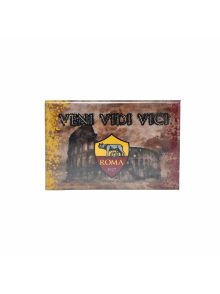Magnete stampato Veni Vidi Vici AS ROMA